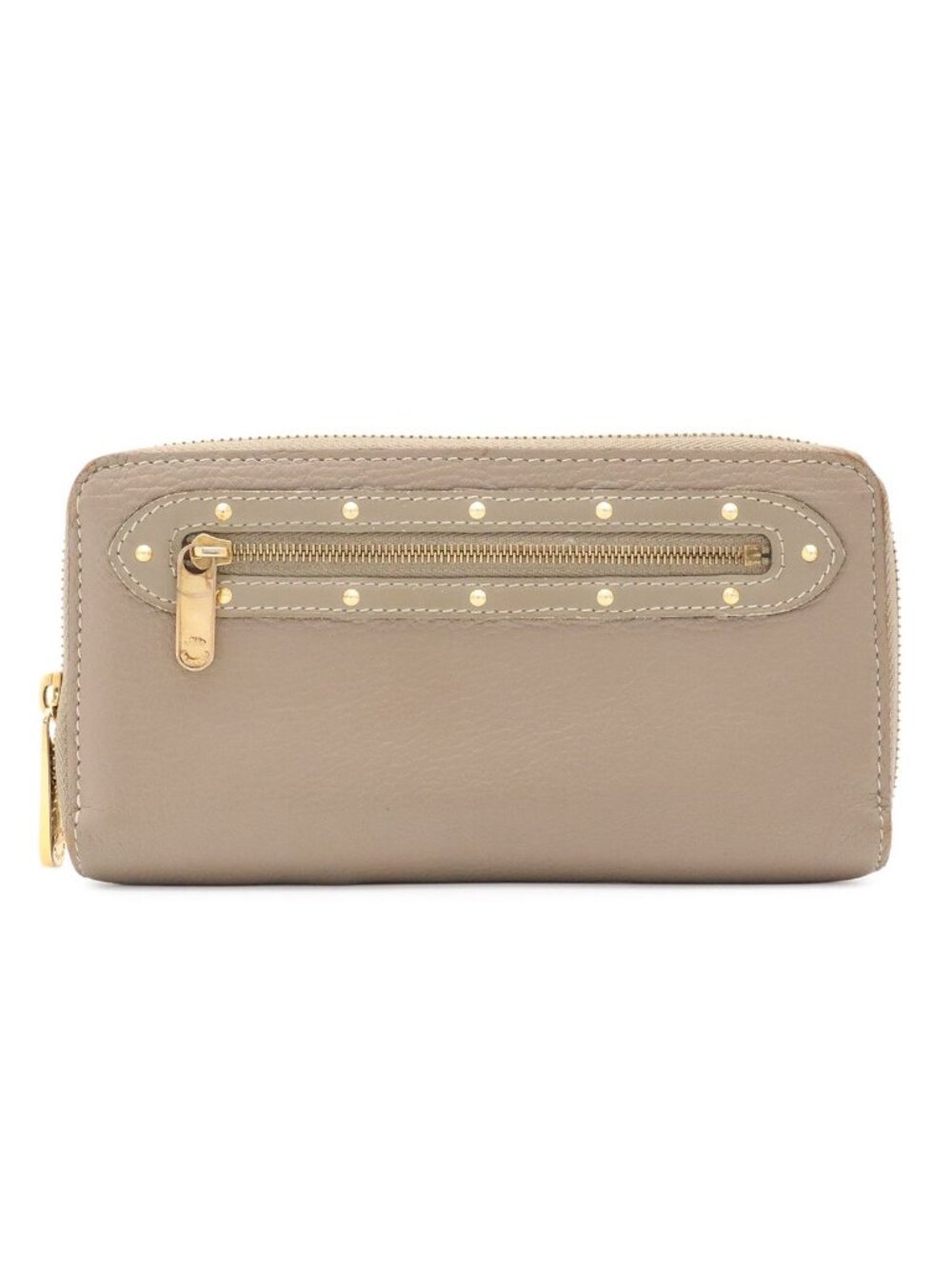 Louis Vuitton Suhali Zippy Wallet Zip Around Verone Greige
